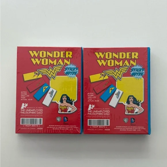 Wonder Woman Sticky Notes - Picture 2 of 2